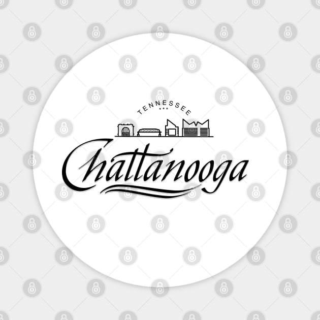 Chattanooga Magnet by oleo_graphy